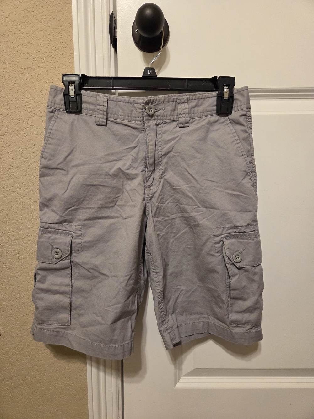 Polo Ralph Lauren Boy's Cargo Shorts in Gray Size 14